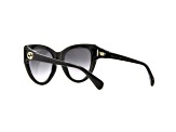 Gucci Black 56 mm Gradient Women's Sunglasses GG0877S-001 56