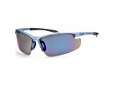 Champion Men's Sport 78mm Transparent Navy Sunglasses | CU514105