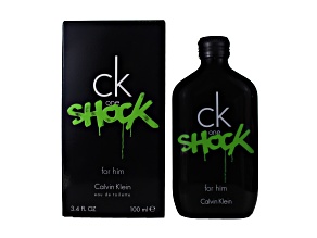 CK One Shock Eau De Toilette Spray For Men By Calvin Klein - 3.38 oz (100 ml)