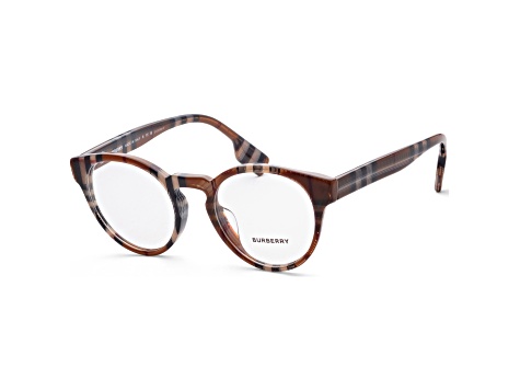 Burberry Men's Fashion 51mm Checker Brown Opticals|BE2354F-3967-51