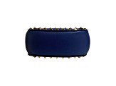 Valentino Garavani Rockstud Blue Leather Small Chain Crossbody Bag