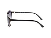 Guess Men's 60 mm Matte Gunmetal  Sunglasses