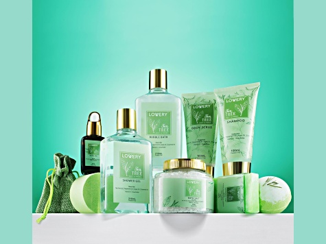 Lovery Tea Lovery Tea Tree Bath Set - Luxury Aromatherapy Home Spa with Mint ...