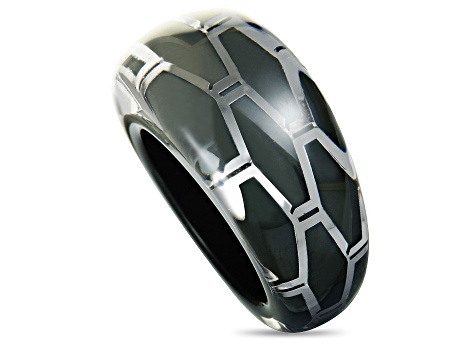 Calvin Klein "Abstract" Stainless Steel Ring