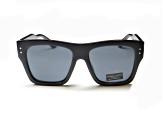 Kendall + Kylie Square Black Frame/Gray Lens Sunglasses