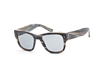 Picture of Dolce & Gabbana Men's Fashion 52mm Gray Horn Sunglasses|DG4338-339087-52