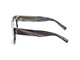 Dolce & Gabbana Men's Fashion 52mm Gray Horn Sunglasses|DG4338-339087-52