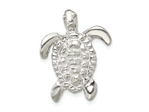 Pewter Turtle Magnetic Scarf Pin Brooch