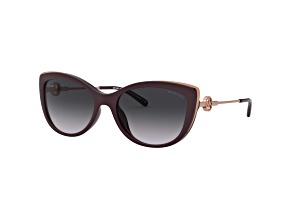 Michael Kors Women's Fashion 55mm Cordovan Sunglasses|MK2127U-33448G-55