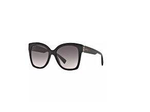 Gucci Butterfly Sunglasses Black/Gray Gradient 54mm