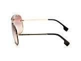 Versace Men's Fashion 43mm Gold Sunglasses | VE2243-100213-0