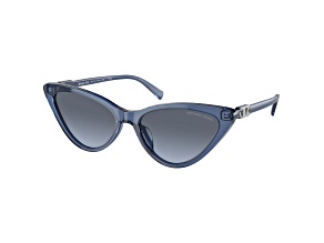 Michael Kors Women's Harbour Island 56mm Blue Sunglasses  | MK2195U-39568F-56