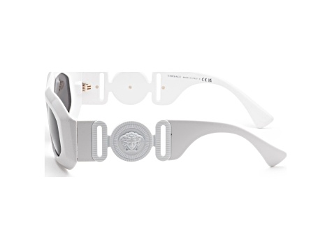 Versace Men's Fashion  54mm White Sunglasses | VE4425U-543887-54