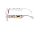 Versace Women's Fashion  54mm White Sunglasses | VE4444U-314-5-54