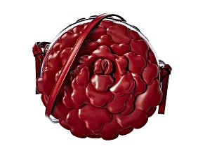 Valentino Garavani Atelier Bag 03 Oro Rose Edition Red Leather Crossbody Bag
