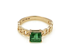 1.63 Ctw Emerald Ring in 14K YG