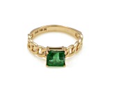 1.63 Ctw Emerald Ring in 14K YG