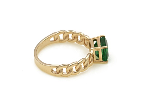 1.63 Ctw Emerald Ring in 14K YG