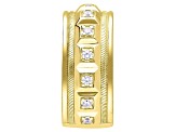 Judith Ripka "Cairo" 0.50ctw Bella Luce® 14K Yellow Gold Clad Band Ring