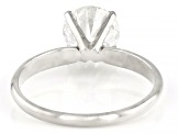 Platinum Round White IGI Certified Lab-Grown Diamond Solitaire Ring 1.50ct F/VS1