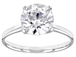 Platinum Round White IGI Certified Lab Grown Diamond Solitaire Ring 2.50ct F/VS1