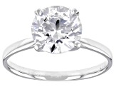 Platinum Round White IGI Certified Lab Grown Diamond Solitaire Ring 2.50ct F/VS1