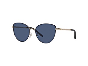 Tory Burch Women's Fashion 56mm Shiny Light Gold Sunglasses | TY6091-332480