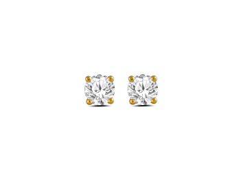 Prazana® Lab-Grown Diamonds 1.00ctw Lab-Grown Diamond 18k Gold Over Sterling Silver Studs, G SI