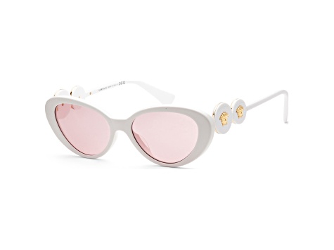 Versace Women's Fashion 54mm Optical White Sunglasses | VE4433U-314-84