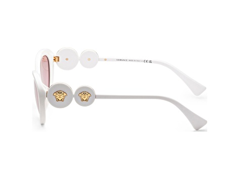Versace Women's Fashion 54mm Optical White Sunglasses | VE4433U-314-84