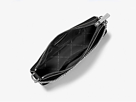 Michael Kors Jet Set Medium Black Saffiano Leather Crossbody Bag