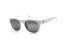 Armani Exchange Men's Fashion 55mm Matte White Sunglasses|AX4128SU-81566G-55