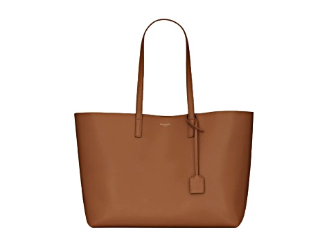 Yves Saint Laurent East-West Shopping Tote in Brick - 15S22B | JTV