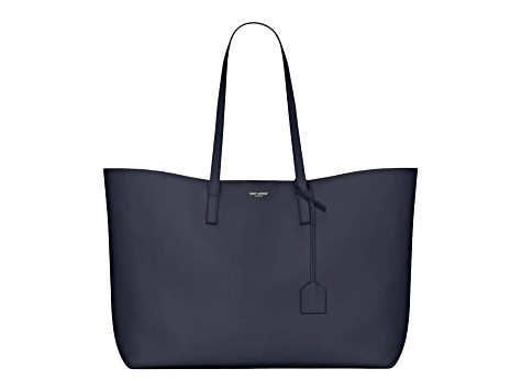 Yves Saint Laurent East-West Shopping Tote in Navy - 15S22C | JTV