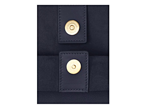 Yves Saint Laurent East-West Shopping Tote in Navy - 15S22C | JTV