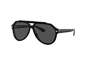 Dolce & Gabbana Men's 60mm Black On Gray Havana Sunglasses