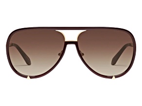 QUAY "HIGH PROFILE" Espresso Aviator Frame / Brown Lenses Sunglasses