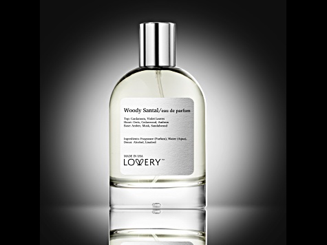 Lovery Woody Santal Eau de Parfum Spray - 3.38 oz (100 ml), Made in USA