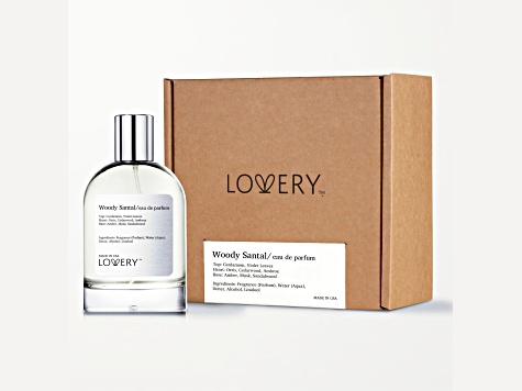 Lovery Woody Santal Eau de Parfum Spray - 3.38 oz (100 ml), Made in USA