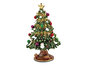 DECK THE HALLS Christmas Tree Trinket Box