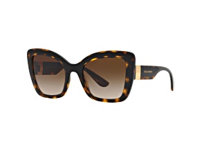Dolce & Gabbana Women's Fashion 53mm Havana/Black Sunglasses|DG6170-330613-53