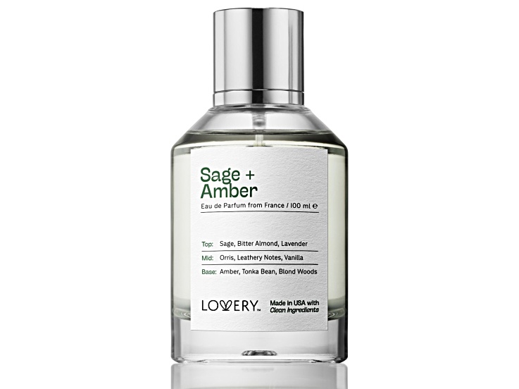 Lovery Sage and Amber Eau de Parfum Spray - 3.38 oz (100 ml)