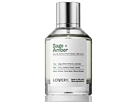 Lovery Sage and Amber Eau de Parfum Spray - 3.38 oz (100 ml)