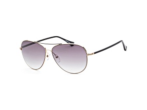 Calvin Klein Unisex Platinum Label 60mm Gold Sunglasses | CK1217SA-714