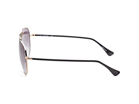 Calvin Klein Unisex Platinum Label 60mm Gold Sunglasses | CK1217SA-714