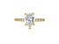 Pear Shape White Lab Grown Diamond Ring 14K Yellow Gold 1.68ctw