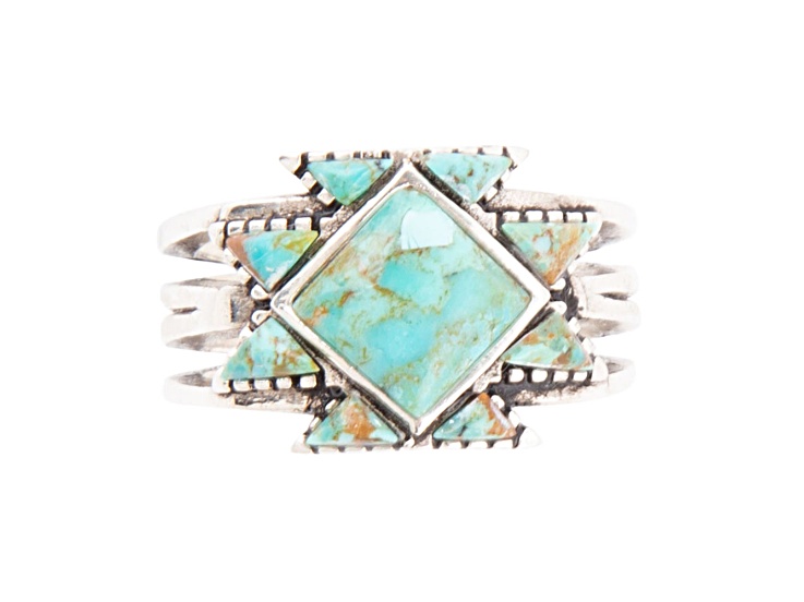 Barse Barse Jewelry Sharp Blue Turquoise Sterling Silver Ring - 1632DA | JTV