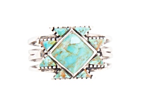 Barse Jewelry Sharp Blue Turquoise Sterling Silver Ring