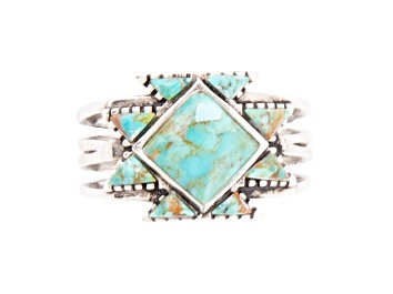 Picture of Barse Jewelry Sharp Blue Turquoise Sterling Silver Ring