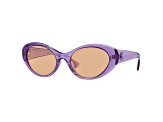 Versace Women's 53mm Purple Transparent Sunglasses  | VE4455U-5353-3-53